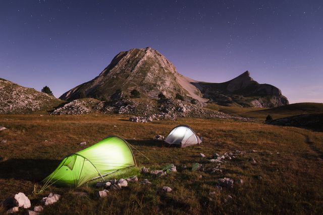 Bivouac au pied du Grand Veymont